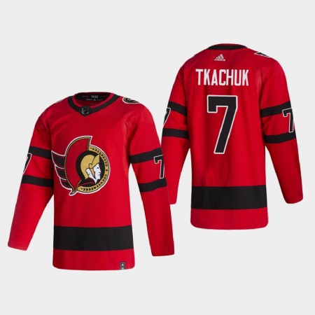 Pánské Hokejový Dres Ottawa Senators Dresy Brady Tkachuk 7 2020-21 Reverse Retro Authentic